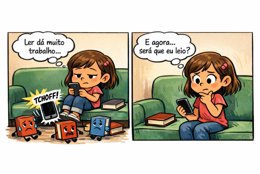 Texto III – Charge